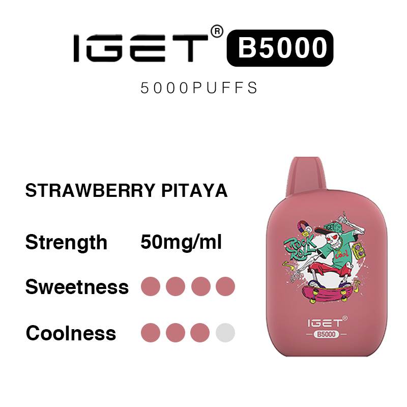 Strawberry pitaya iget b5000 flavours