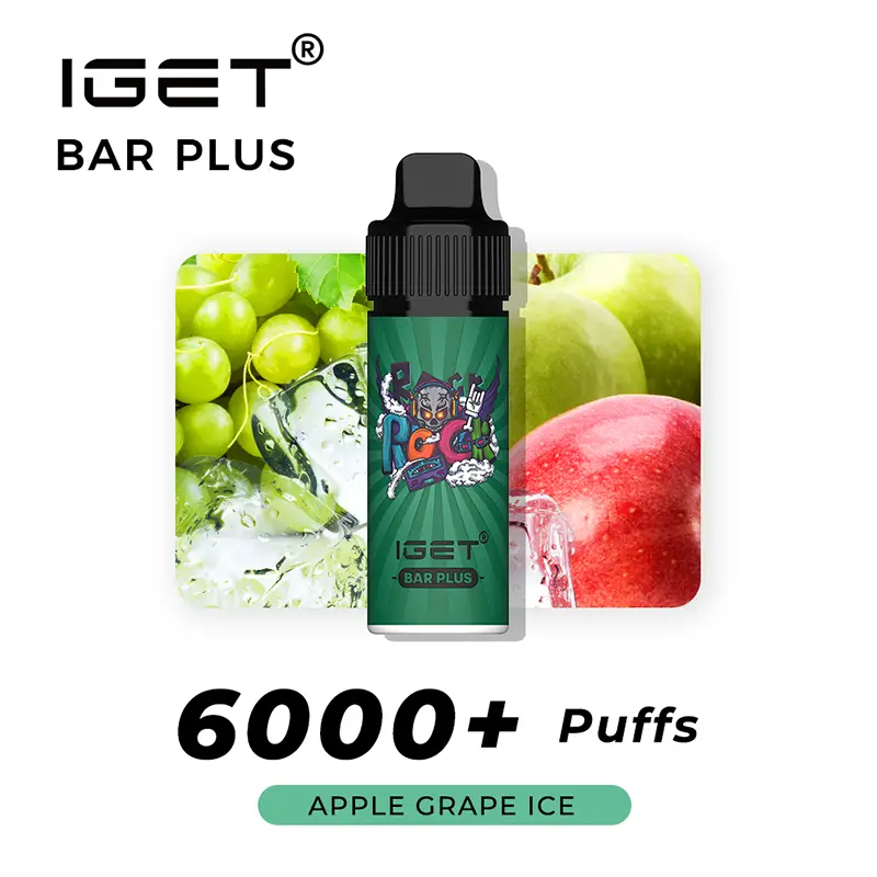 IGET Bar Plus 6000 Puffs – Apple Grape Ice