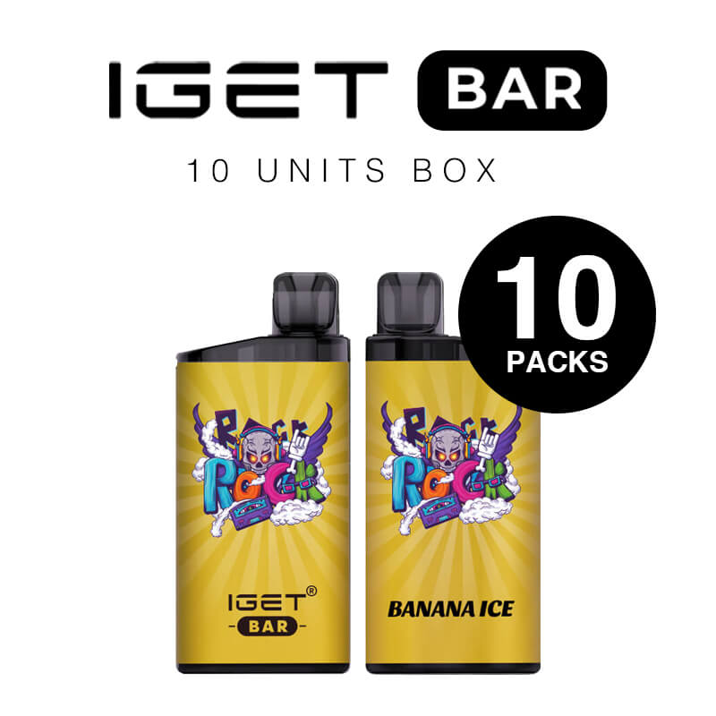 banana ice iget bar box