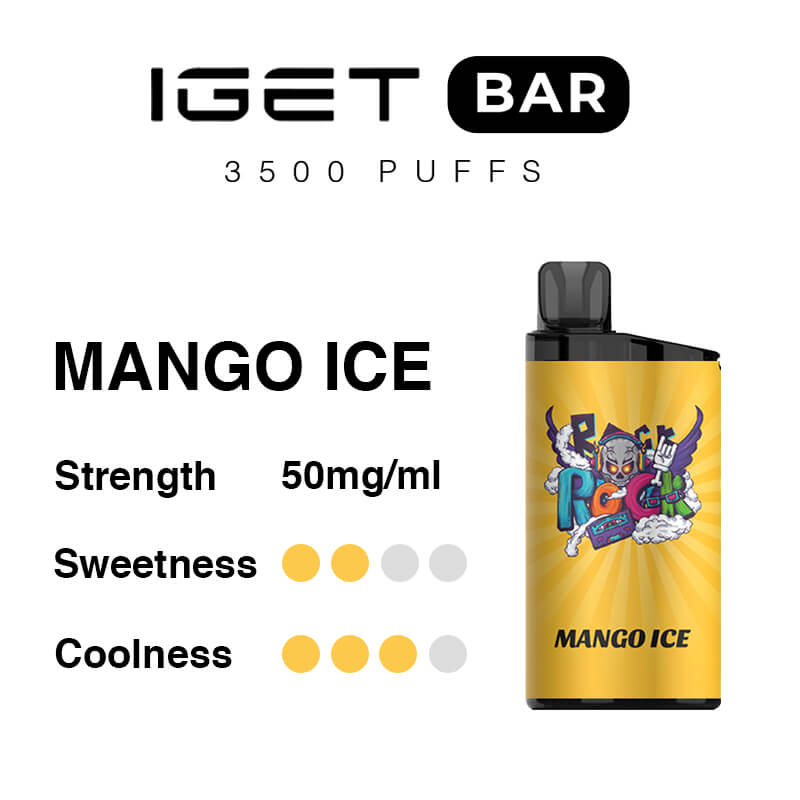 mango ice iget bar flavours