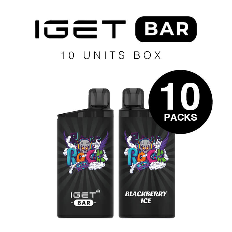 blackberry ice iget bar box