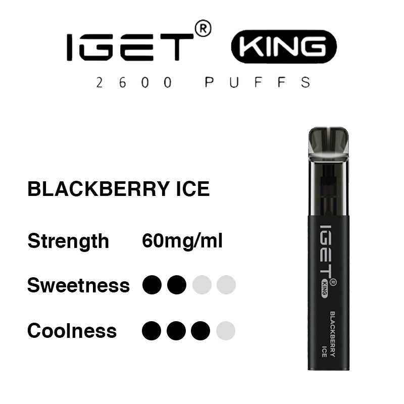 blackberry ice iget king flaovurs
