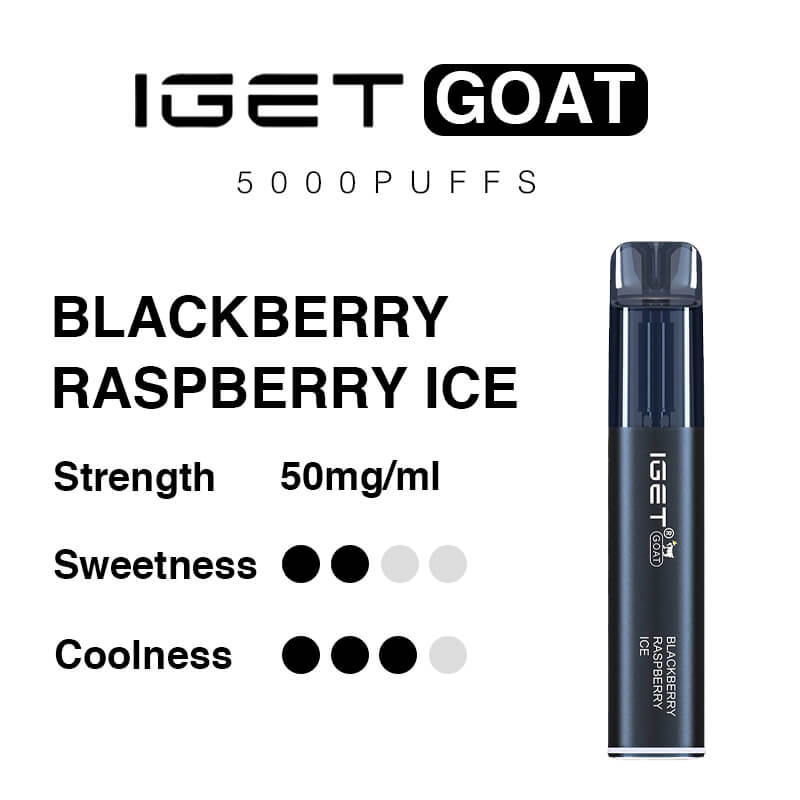 blackberry raspberry ice iget goat vape