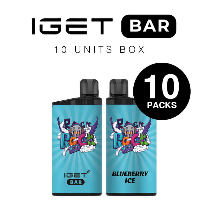 blueberry ice iget bar box
