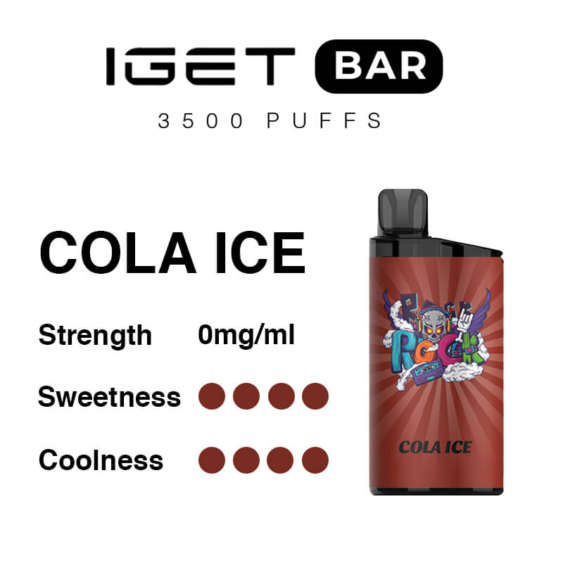 cola ice iget bar flavours non