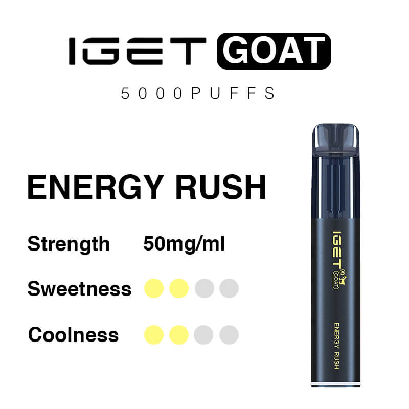 energy rush iget goat vape