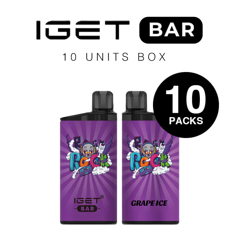 grape ice iget bar box