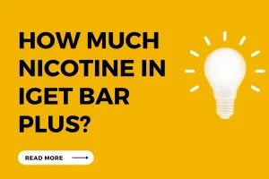 How Much Nicotine In IGET Bar Plus