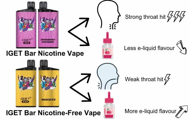 How To Tell If IGET Bar Has Nicotine: Vaping Experience