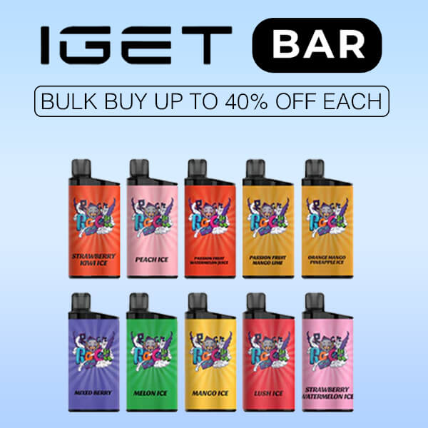 nicotine free iget bar