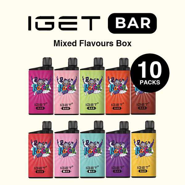 iget bar mixed flavours box