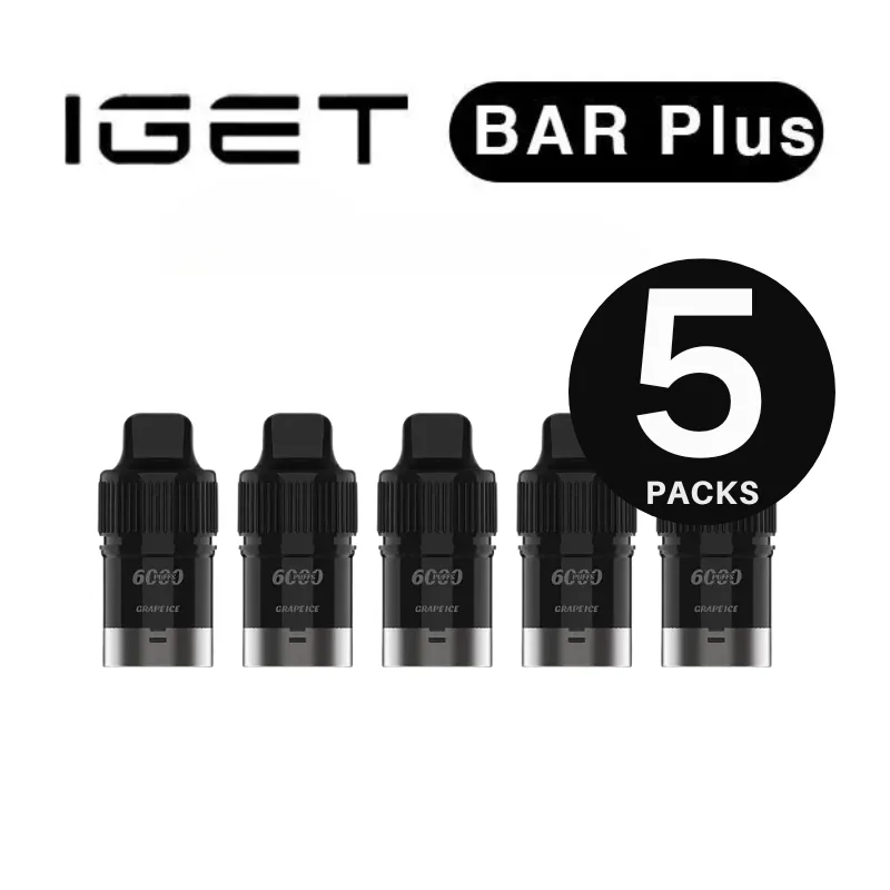 IGET Bar Plus Pod Bundle (5PCS)
