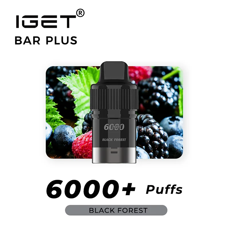 IGET Bar Plus Prefilled Pod Black Forest