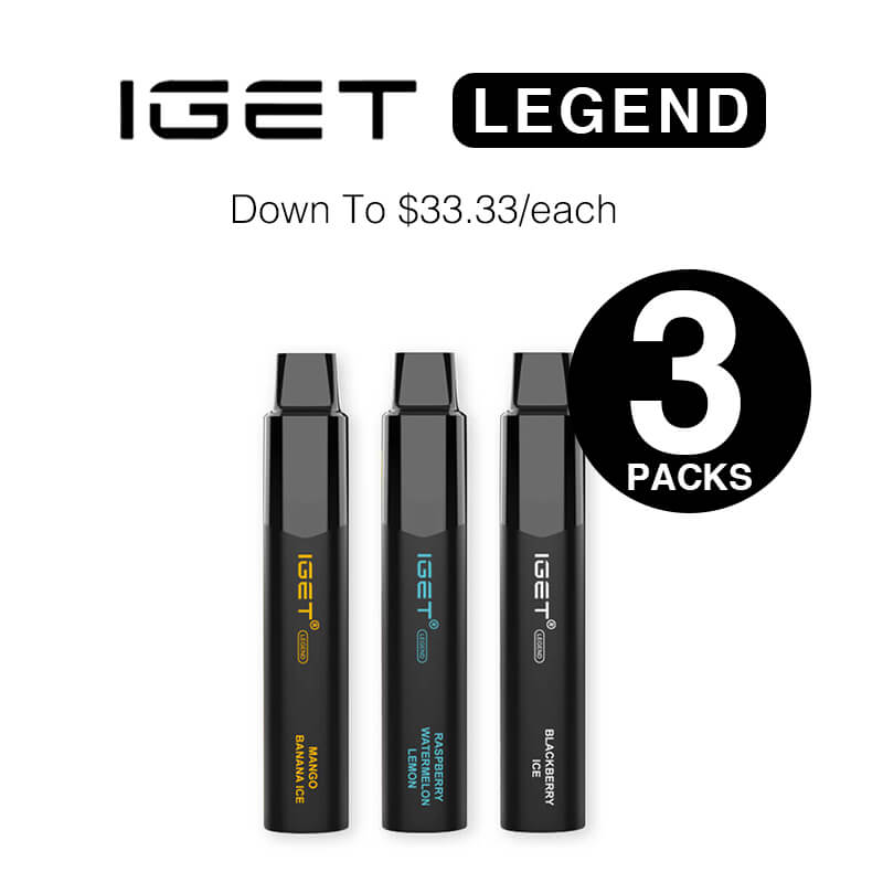 iget legend vape bundles