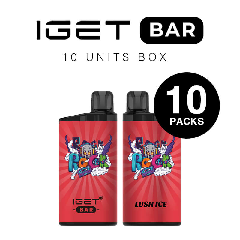lush ice iget bar box