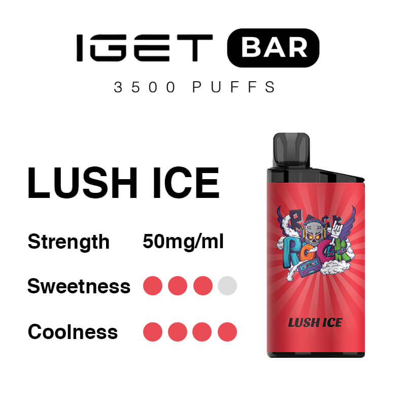 lush ice iget bar flavours