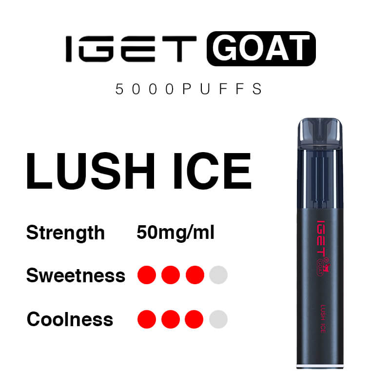 lush ice iget goat vape