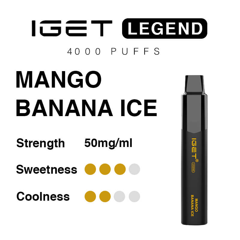 mango banana ice iget legend 4000