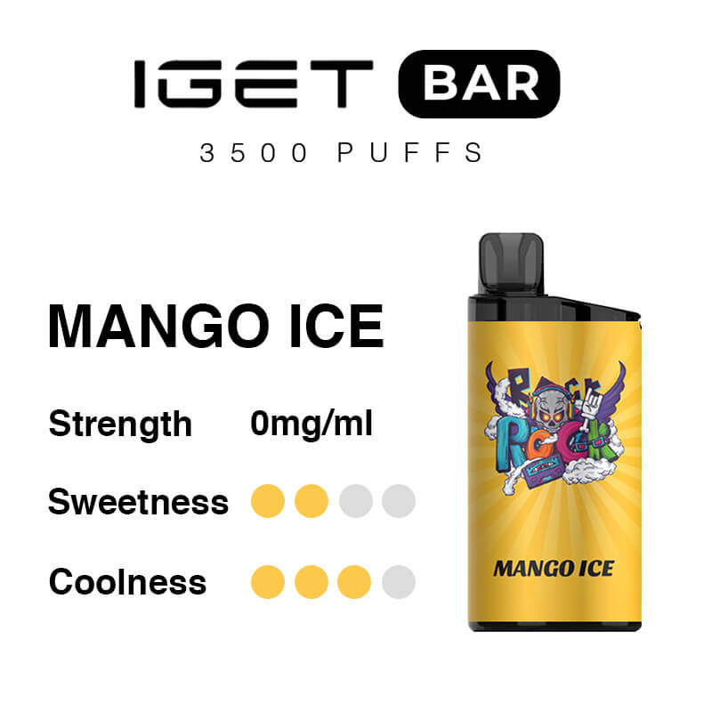 mango ice iget bar flavours