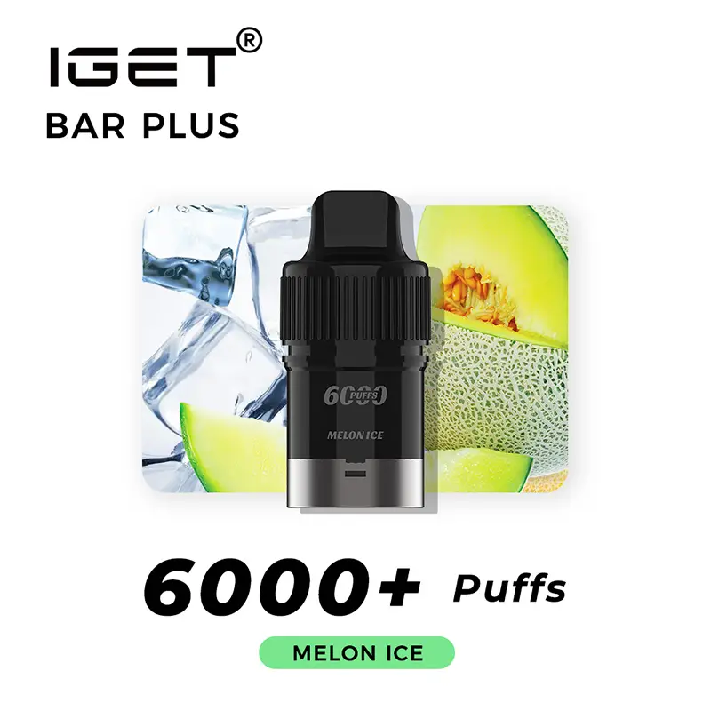 melon ice iget bar plus pod