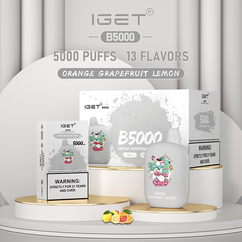 orange grapefruit lemon iget vape b5000