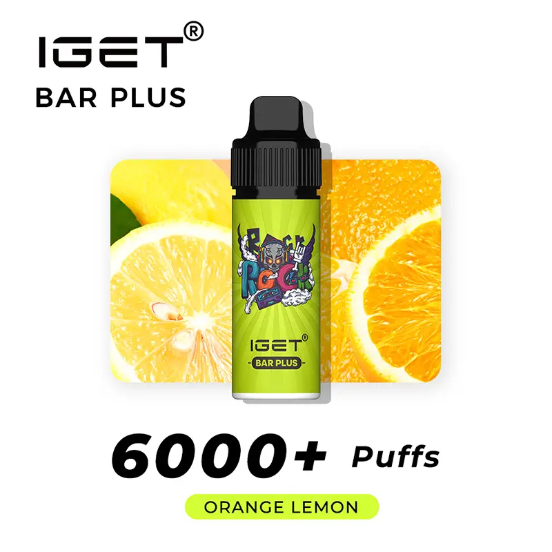 IGET Bar Plus 6000 Puffs – Orange Lemon