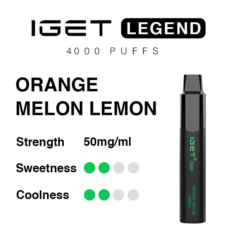 orange melon lemon iget legend 4000