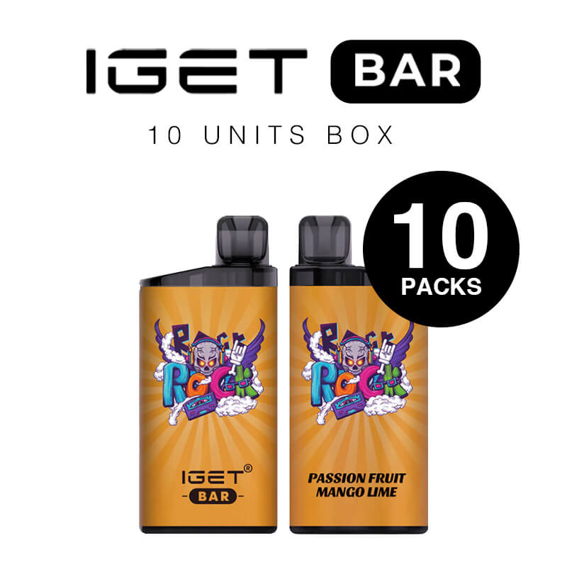 passion fruit mango lime iget bar box