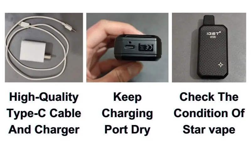 Precautions Before Charging IGET Star