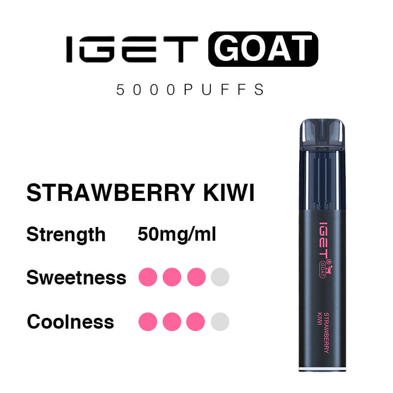 strawberry kiwi iget goat vape