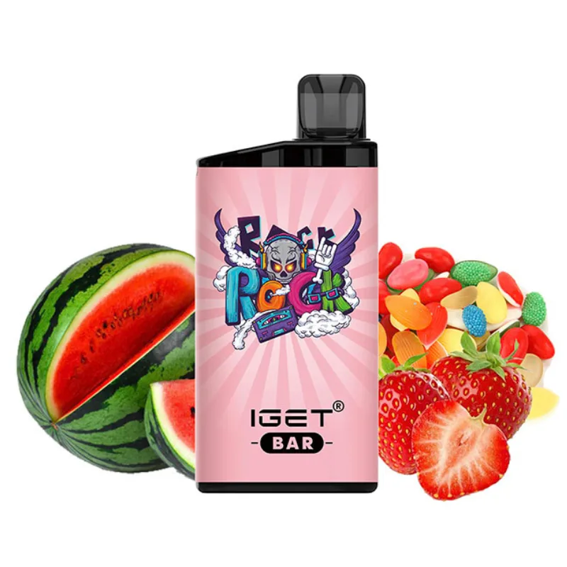 Strawberry Watermelon Hard Candy IGET Bar 3500
