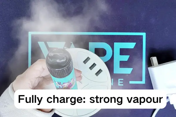 Strong Vapour After Charging IGET Bar Plus