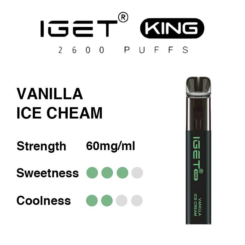 vanilla ice cream iget king flavours
