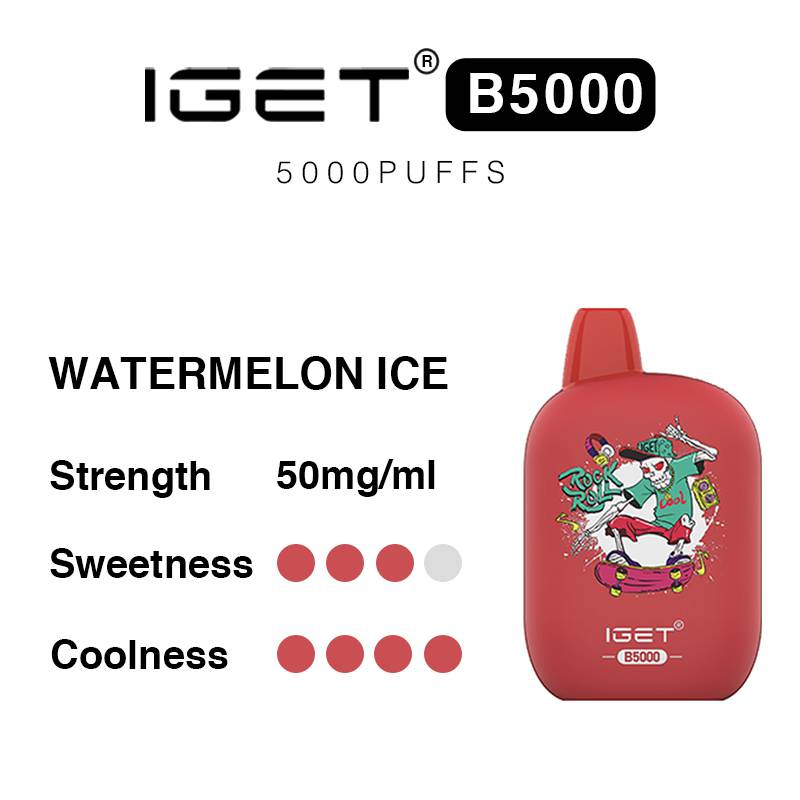 watermelon ice iget b5000 flavours