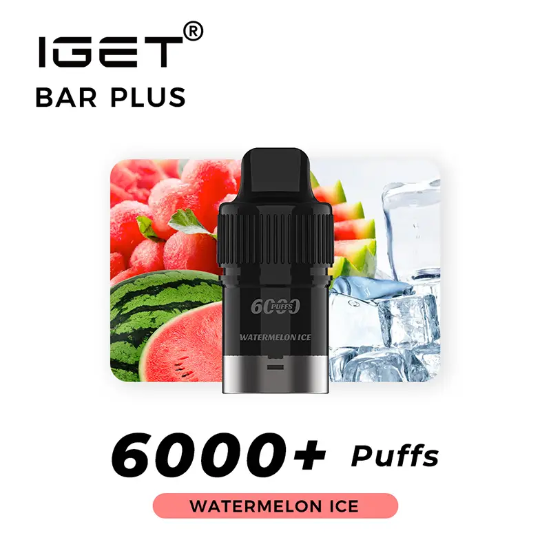 watermelon ice iget bar plus pod