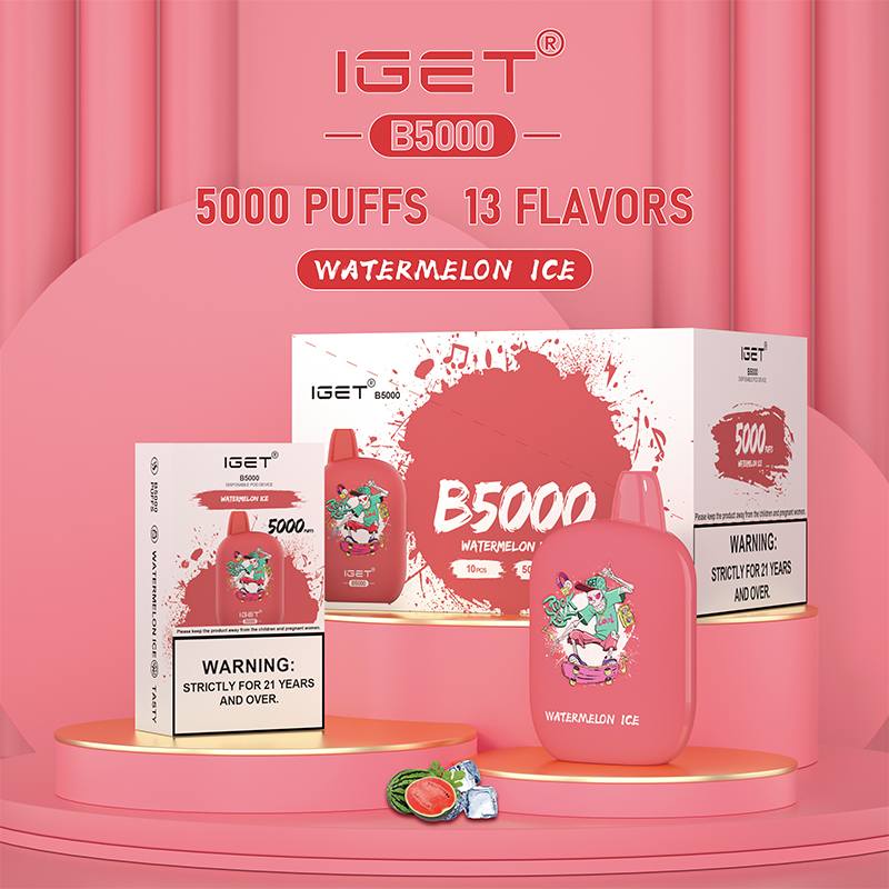 watermelon ice iget vape b5000